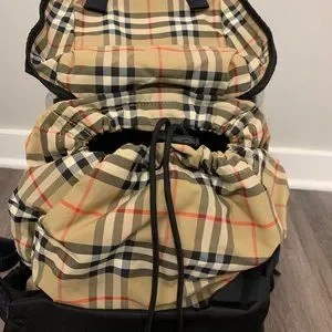 Authentic Burberry Large Wilfin Check Nylon Backpack In Archive Beige Burberry | Bags | Authentic Burberry Large Wilfin Check  main image 3